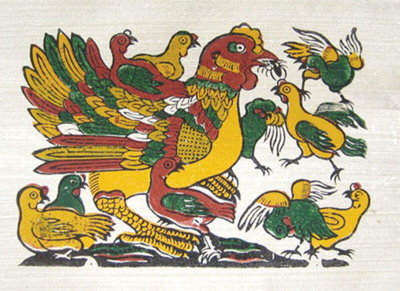 Con gà là hình ảnh quen thuộc trong văn hóa Việt Nam, gắn với sự no đủ, chăm chỉ và khởi đầu mới. 